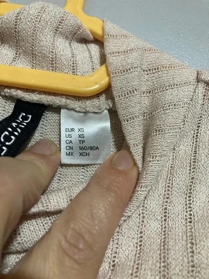 Top sans manches col roulé beige H&M XS – Très bon état - photo numéro 3