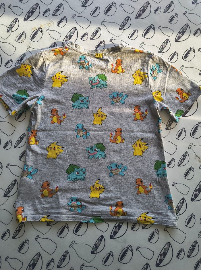 🐱 Superbe Tshirt gris Pokémon (10 ans) 🐱 - photo numéro 3