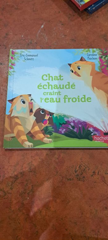 Livre chats échaudé craint l'eau froide 