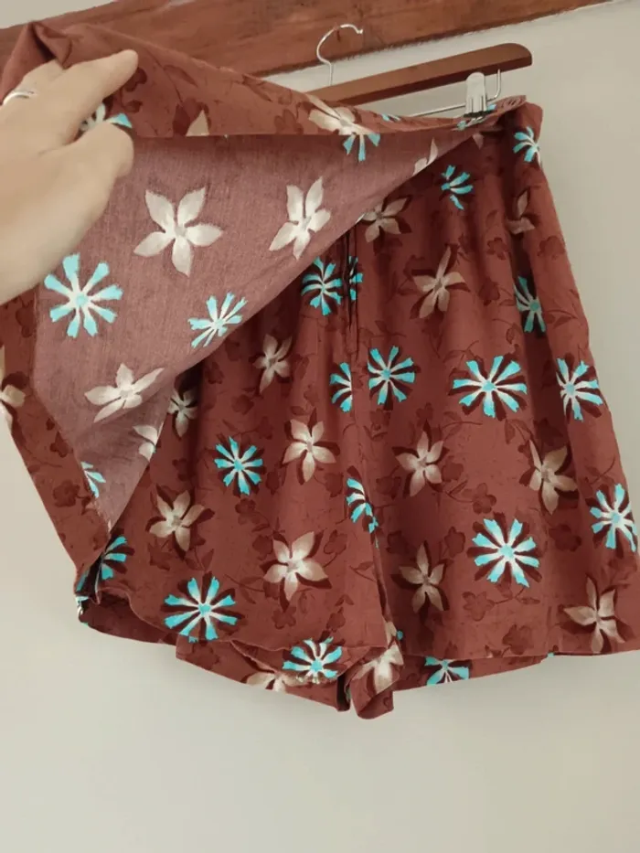 Short jupe marron - photo numéro 5