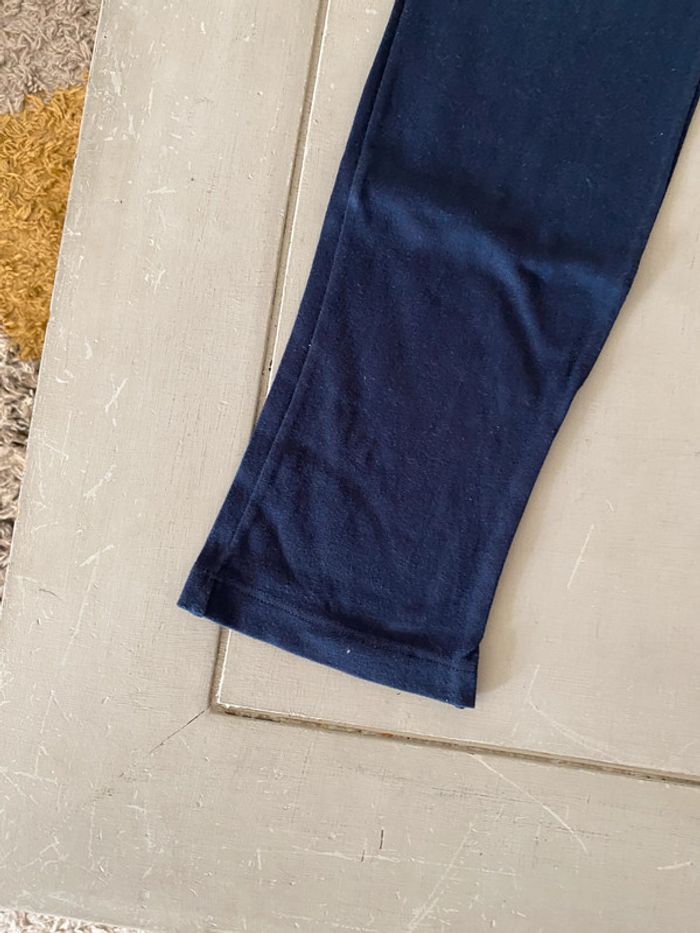 Pantalon Petit Bateau bleu marine 12 ans pantalon de jogging - photo numéro 4