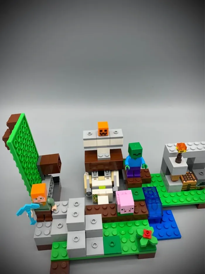 LEGO Minecraft 21123 - Le Golem de Fer - Complet avec Notice - photo numéro 5