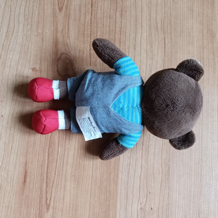 Peluche/doudou petit ours brun - photo numéro 2