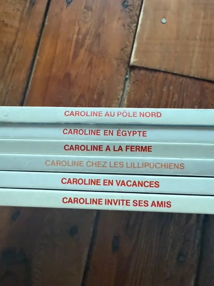 État bon - Blanc vintage - Lot de 6 livres bd albums Caroline Pierre Probst - photo numéro 6