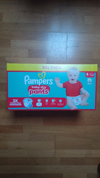 1 xxl pack Pampers baby dry pants taille 4