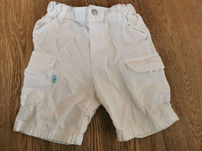 Short léger blanc la Cie des petits 18 mois