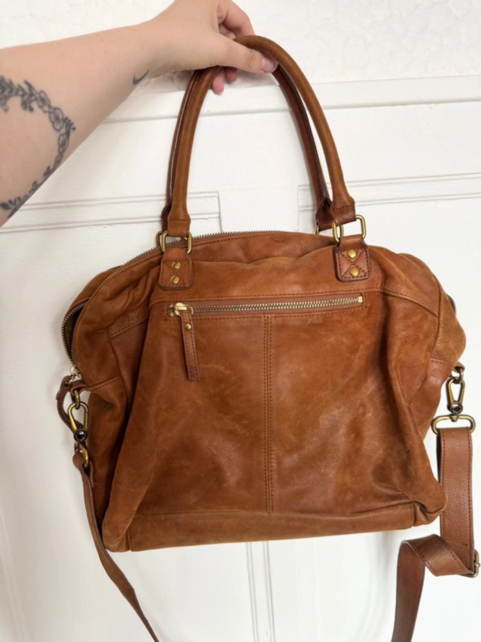 Sac porté épaule Nat et nin cuir - photo numéro 3