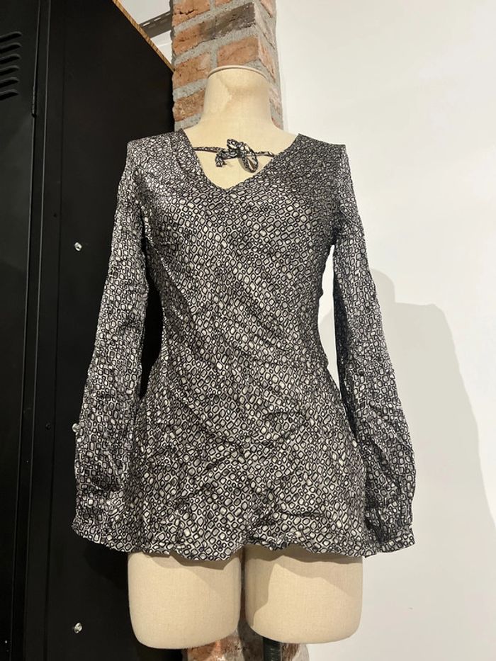 Magnifique blouse en soie