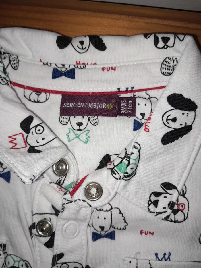 ensemble Sergent Major 9mois pantalon et chemise - photo numéro 5