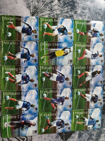 Lot de magnets football