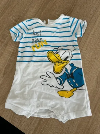 Bodies habillé Donald taille 1 mois