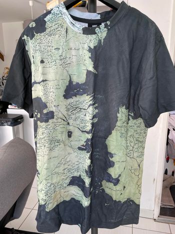 T-shirt carte Westeros Game Of Thrones S