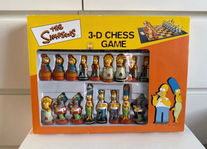 Jeu d’échec les simpsons