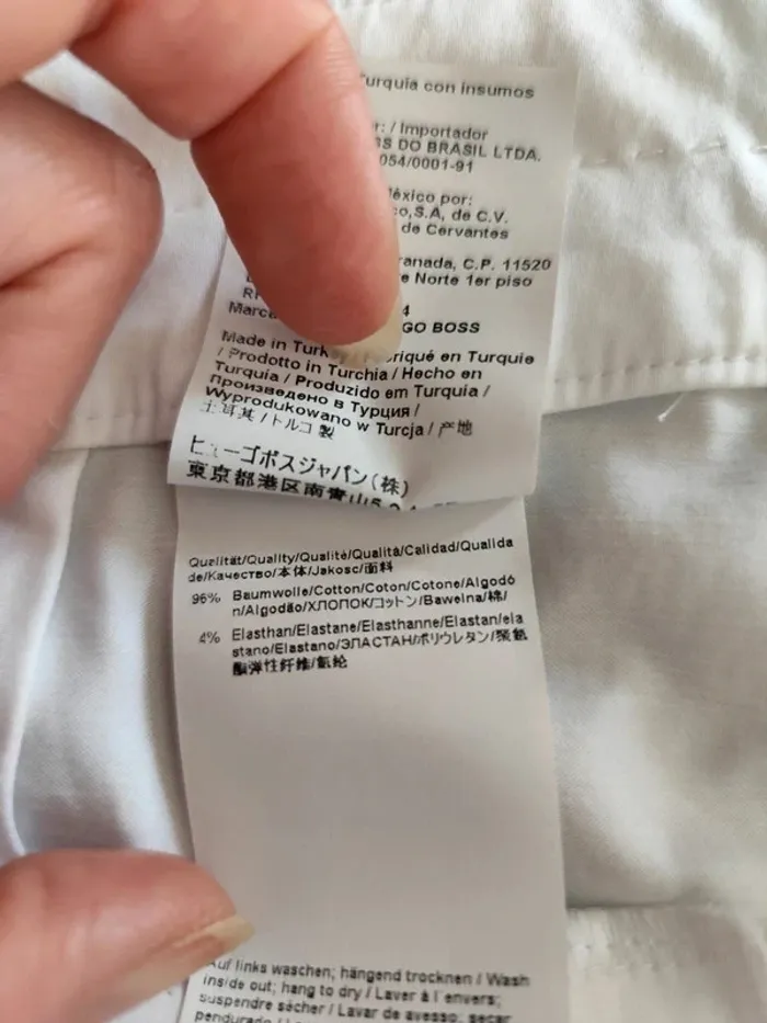 Pantalon à pinces blanc - photo numéro 6