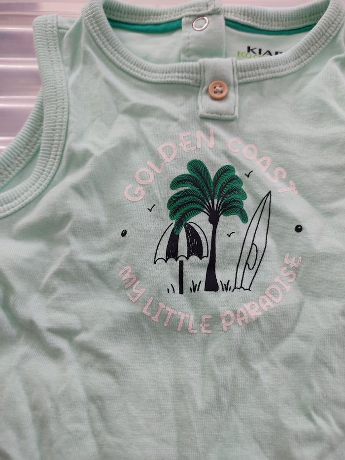 T-shirt sans manches 3 mois - photo numéro 2