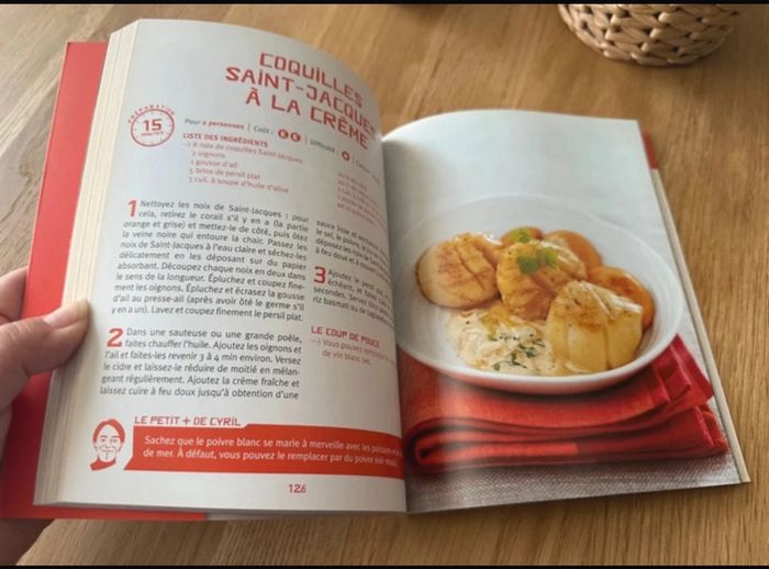 Livre de cuisine souple Oui chef! De Cyril Lignac - photo numéro 8