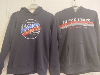lot de 2 sweats jack et Jones taille 12 ans