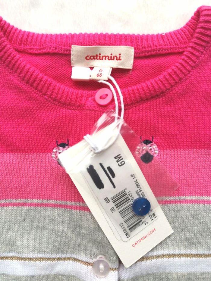 Gilet catimini coccinelles - photo numéro 5