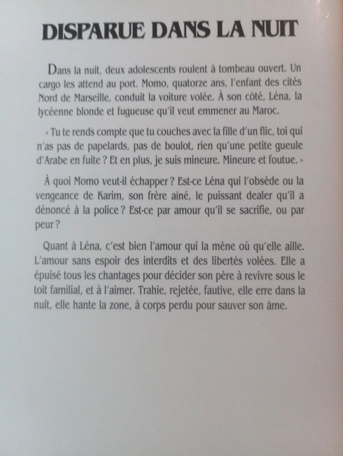 Yann Queffélec - Disparue dans la nuit - photo numéro 3