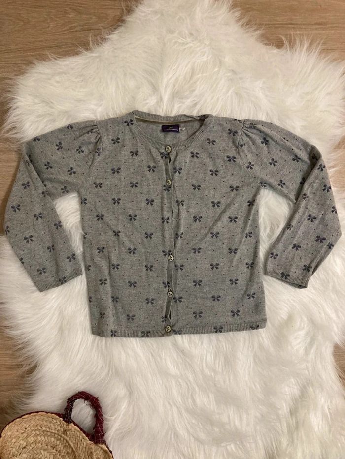 Lot 2 hauts gilet et teeshirt manches longues Sergent Major – Fille 7 ans / 122cm - photo numéro 4