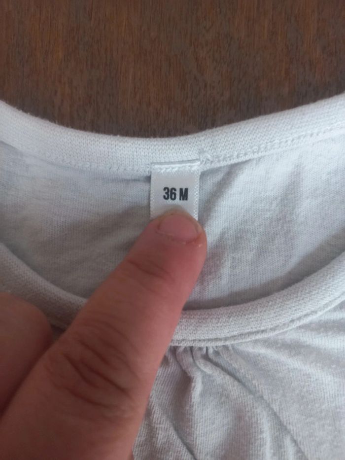 Lot de 2 t-shirts manches longues 36mois - photo numéro 6