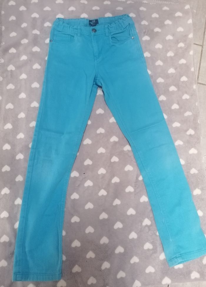 Pantalon jeans slim fit 🩵 garçon 12 ans - photo numéro 2