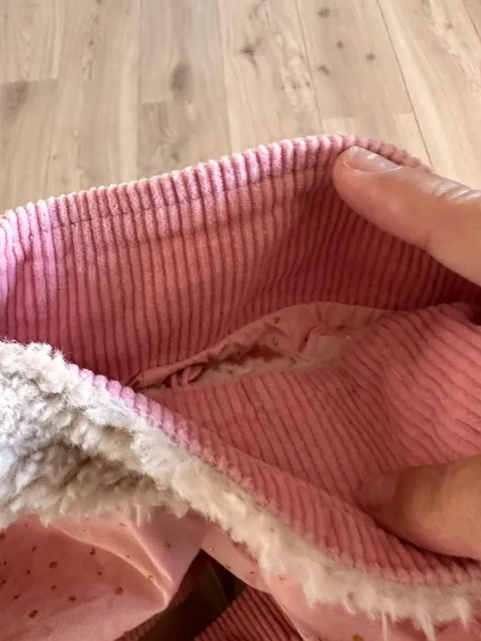 Veste en velours brodée Catimini 98 - photo numéro 4