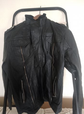 Blouson simili cuir homme tM