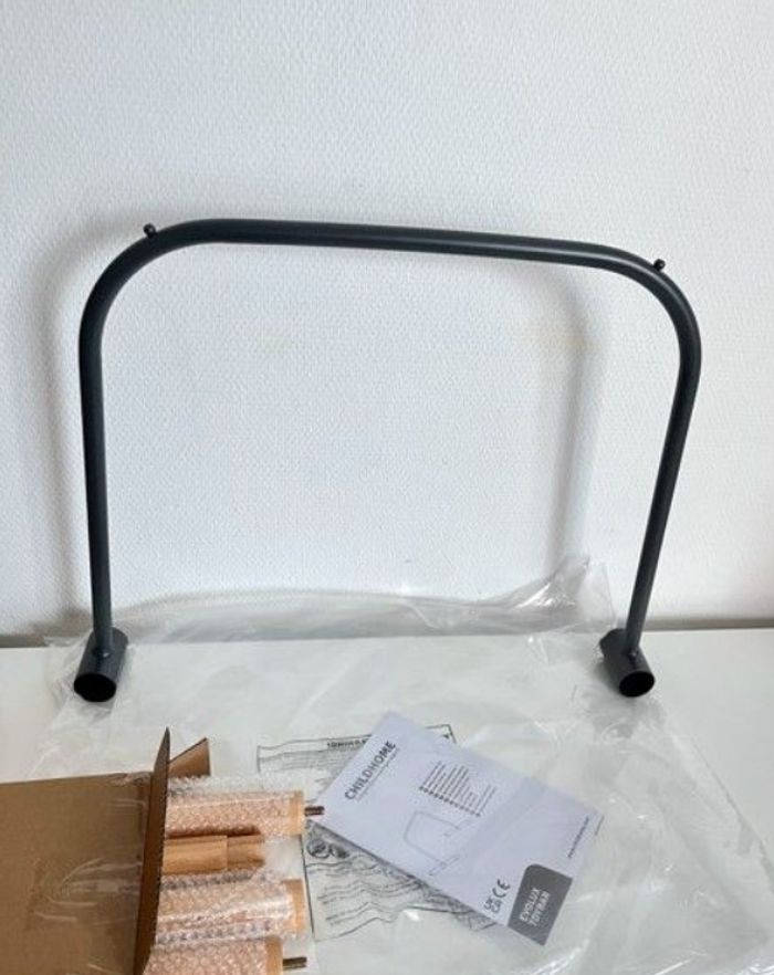 Arche d'éveil Evolux naturel gris anthracite et bois Childome - photo numéro 6