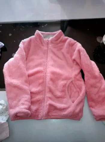 Veste polaire rose