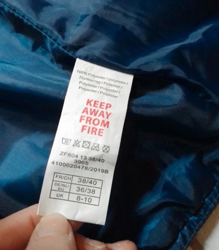 Veste sans manches femme bleu - photo numéro 13