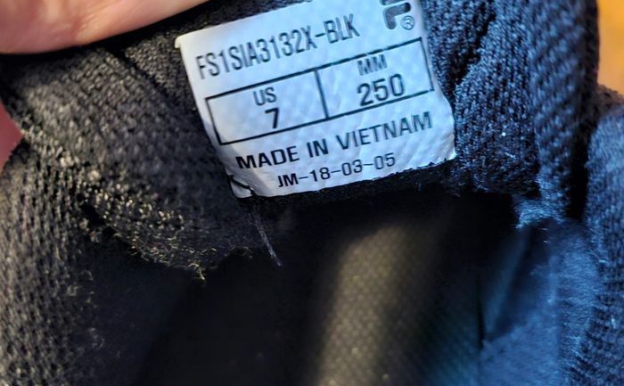 Baskets FILA noires - photo numéro 6