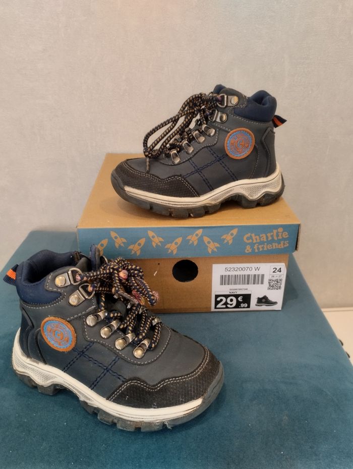 Chaussures bottines garçon