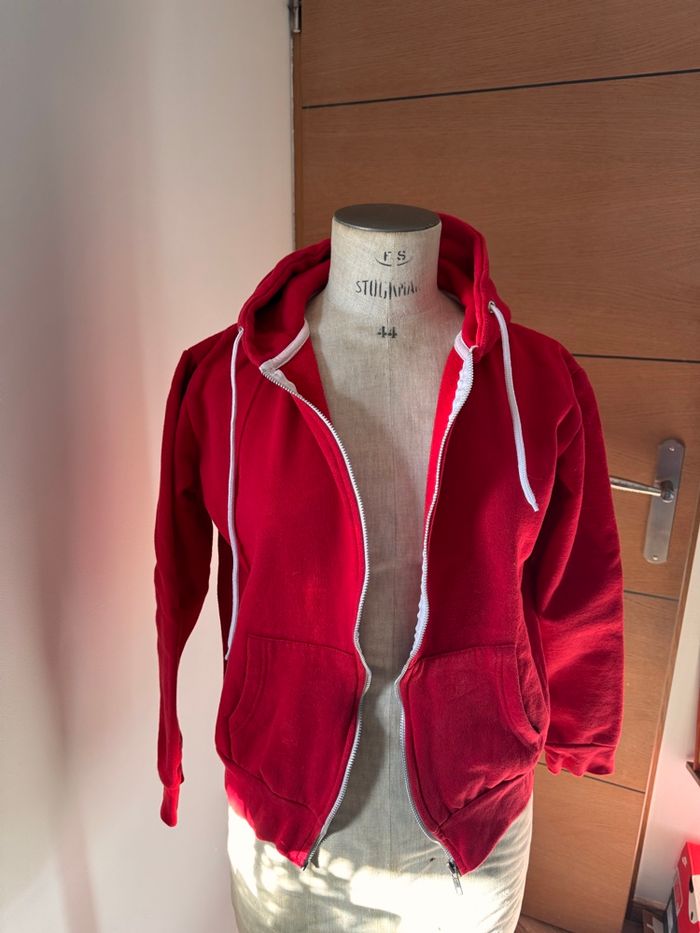 Veste survêtement Gangster Unit TM rouge - photo numéro 6