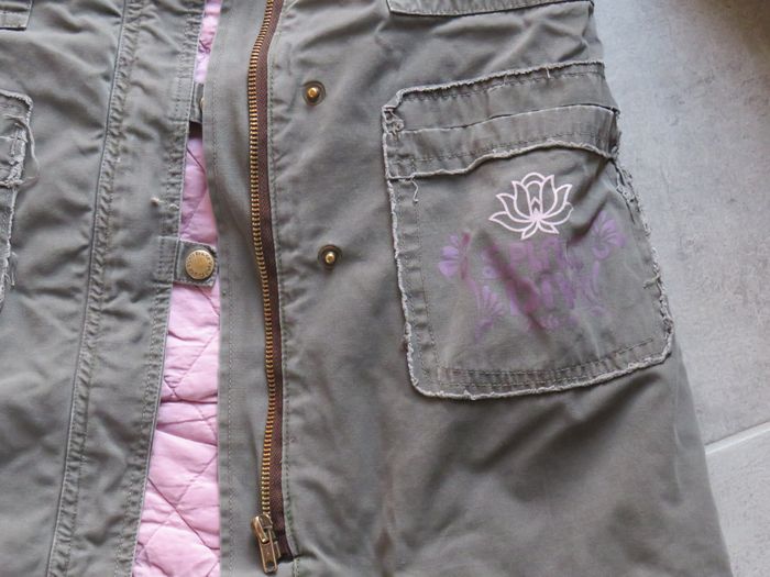 Manteau hiver chaud doublé fille 10 ans - photo numéro 2