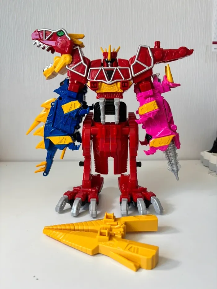 Action figure figurine robot Megazord power rangers bandai Dino charge - photo numéro 2