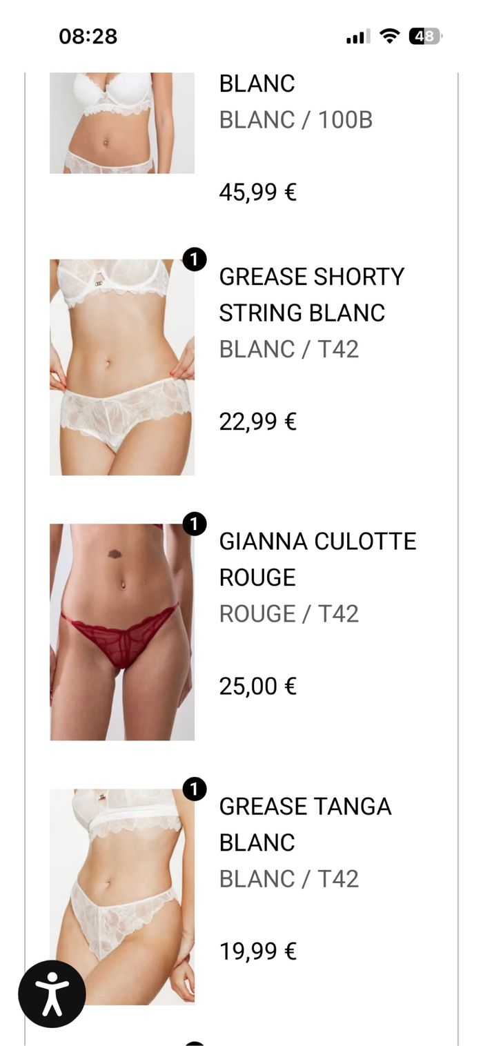 Ensemble rouge gorge neuf 100B/42 - photo numéro 10