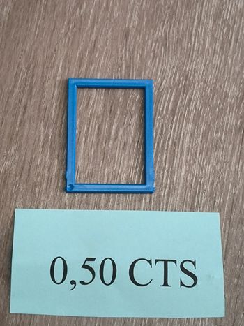 Playmobil 9372 commissariat tour fenêtre bleu