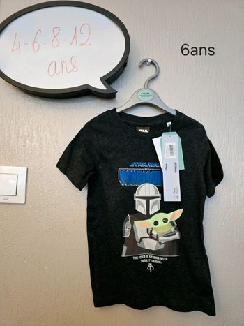 T-shirt Star wars 6ans