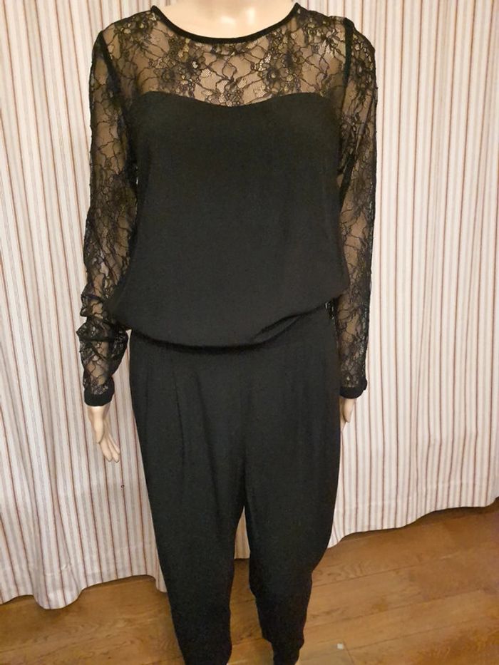 Jolie Combinaison noir Promod fr/be 40 - photo numéro 5