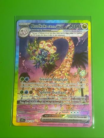 Noadkoko d'alola Ex 242/191 Alternative -Étincelle Déferlante