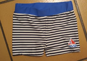 Boxer maillot de  bain mes petits cailloux 23 mois