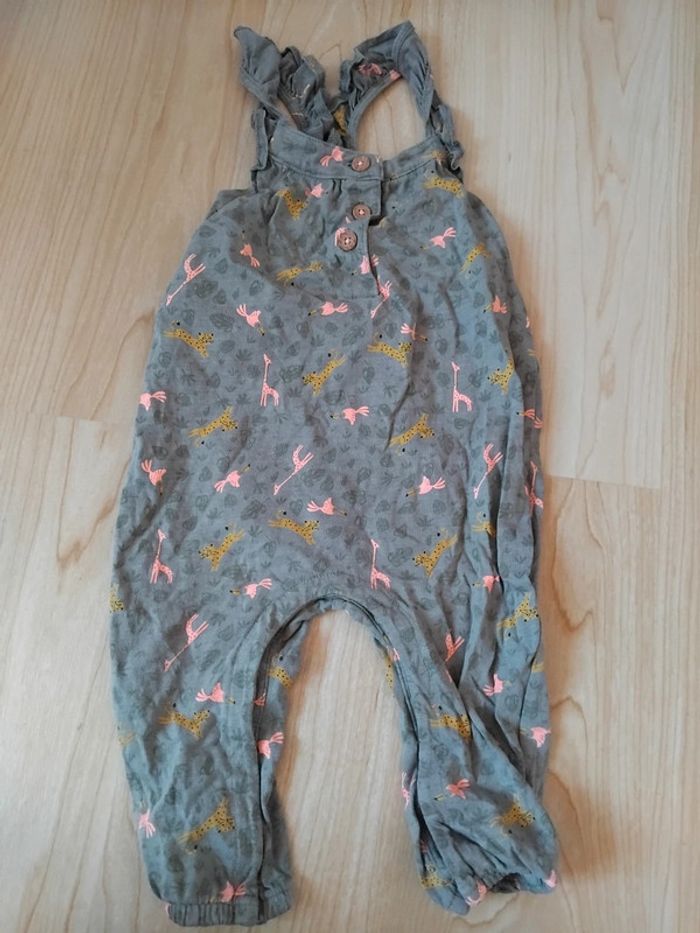 Salopette jersey coton