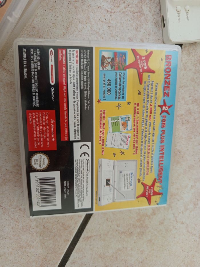 Jeu cahier de vacances 2 pour adultes pour DS - photo numéro 2