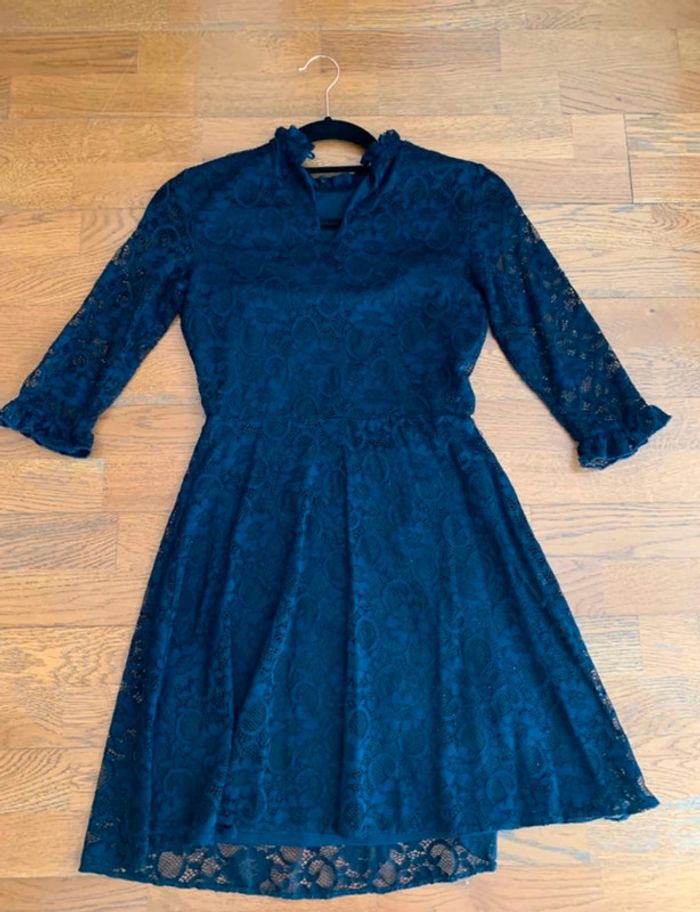 Asos Robe patineuse bleu marine taille 36 - photo numéro 9