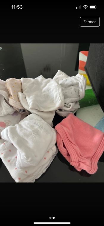 Lots sous vêtements