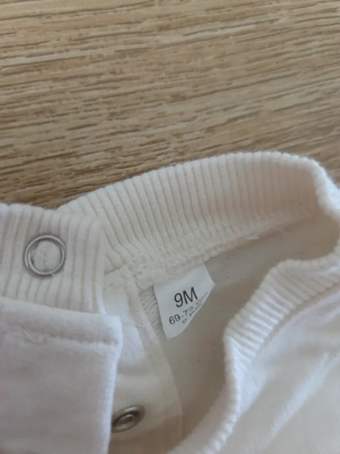 Pull sweat 9 mois madame princesse - photo numéro 3