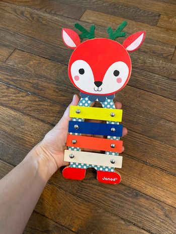 Xylophone janod avec la baguette