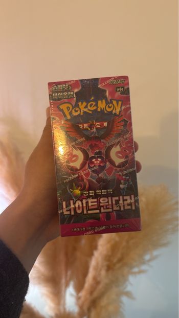 Pokémon display coréenne night wanderer