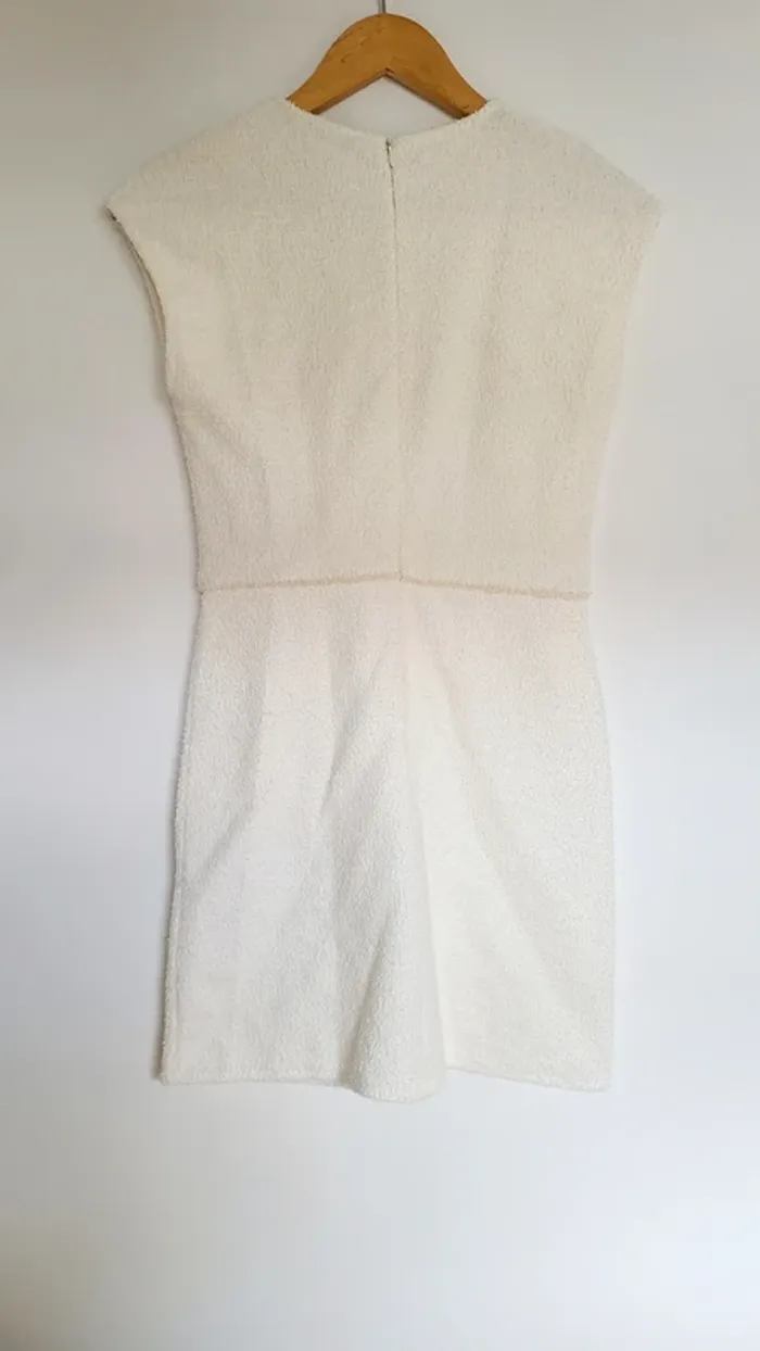Robe crème Zara neuve taille S - photo numéro 3